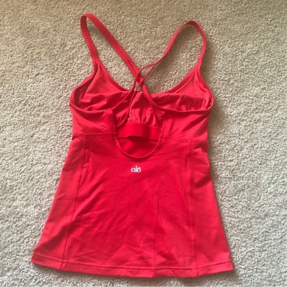 Alo Lotus Workout Bra Top - Picture 5 of 6